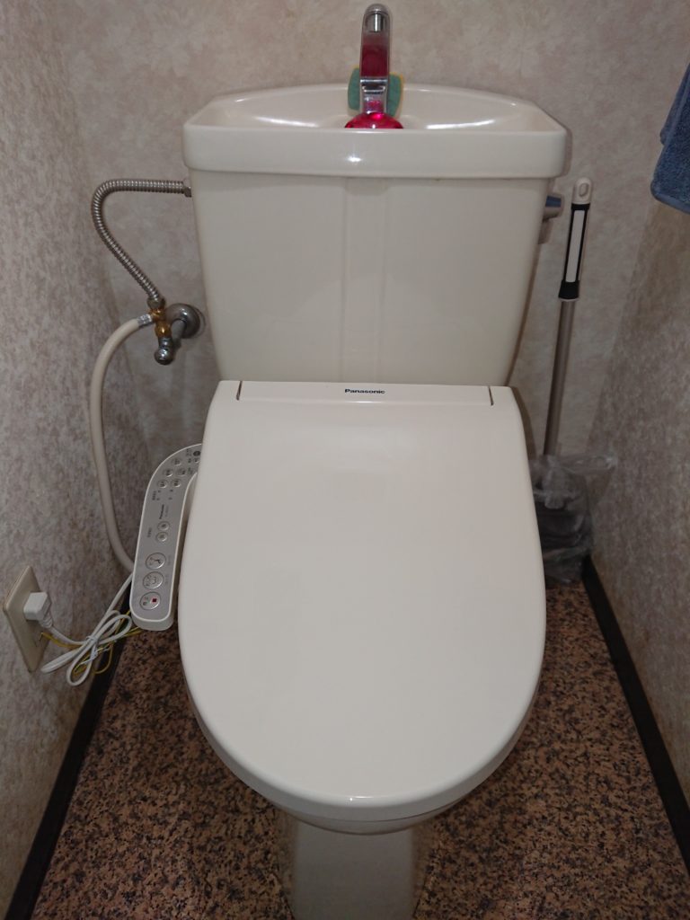 仙台市でトイレ水漏れ修理を行いました。