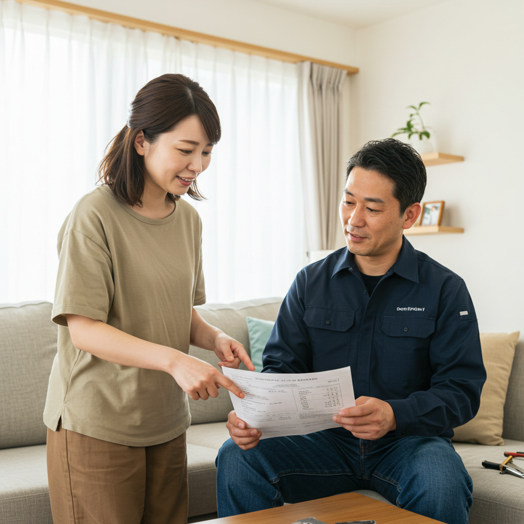見積もり内容をしっかり確認する