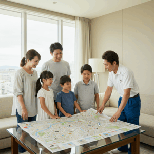 対応エリアを確認する