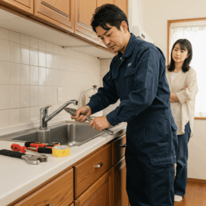 水漏れ修理の料金相場